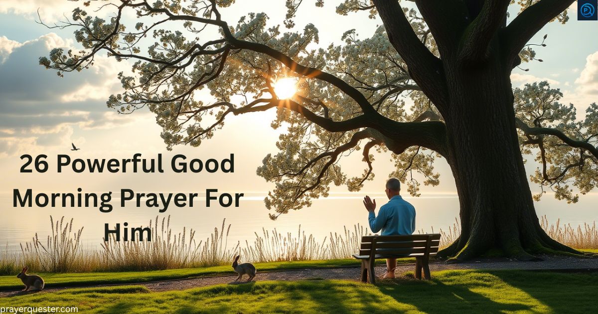 26 Powerful Good Morning Prayer For Him
