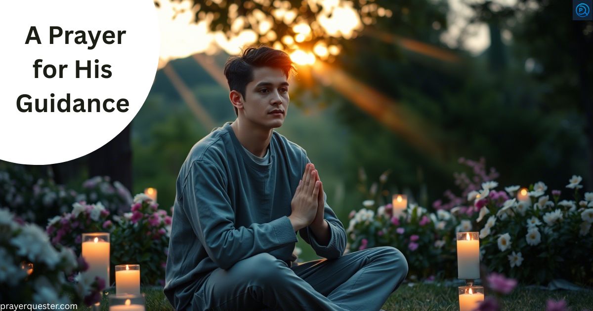 A Prayer for His Guidance