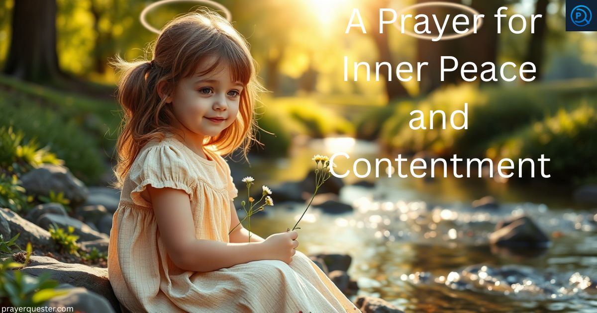  A Prayer for Inner Peace and Contentment