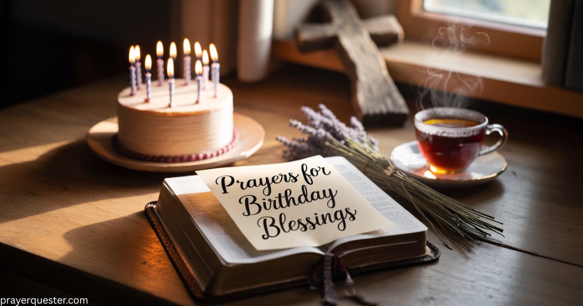Prayers For Birthday Blessings