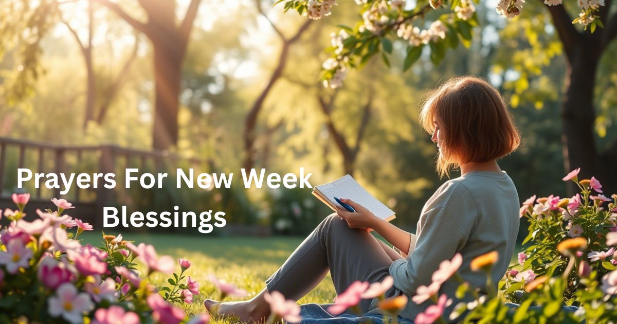 Prayer For New Week Blessing