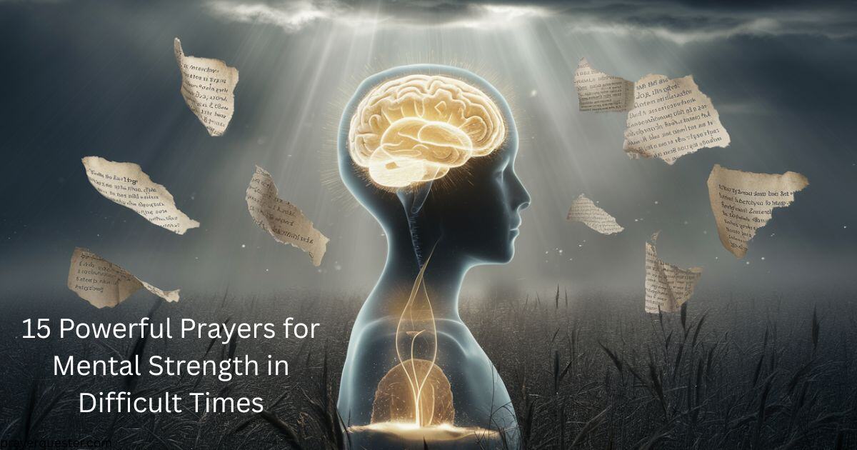 15 Powerful Prayers for Mental Strength in Difficult Times