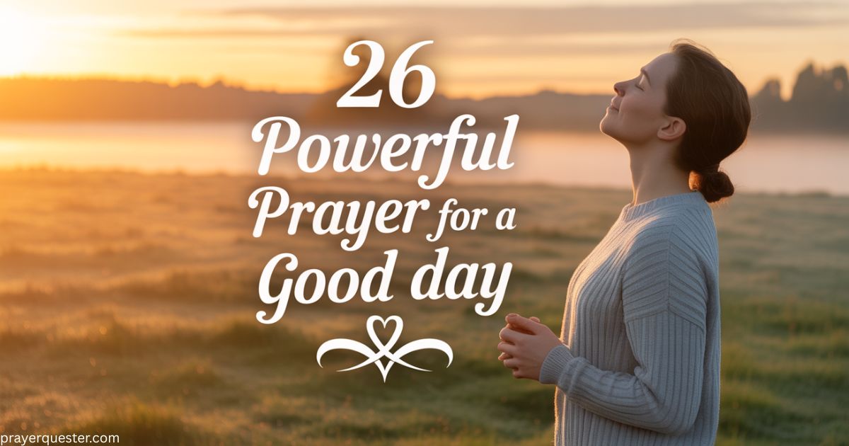 26 Powerful Prayer For a Good Day