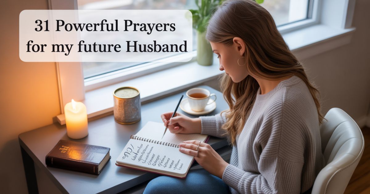 31 Powerful Prayers for My Future Husband