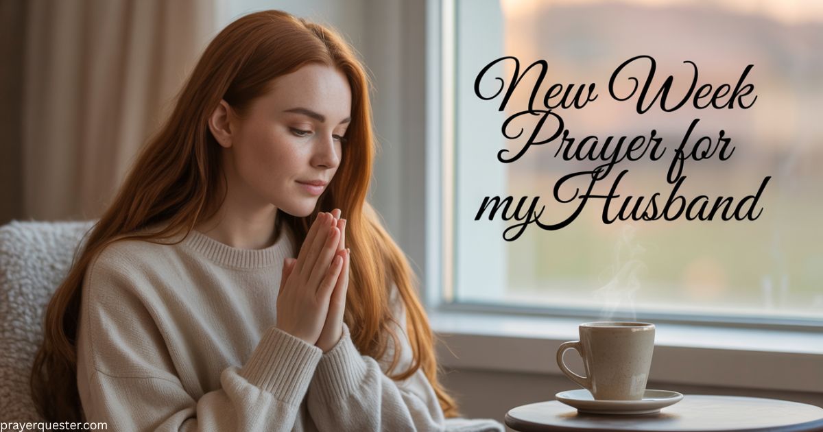 New Week Prayer For My Husband