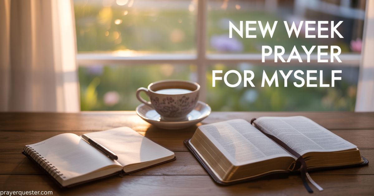 New Week Prayer For Myself