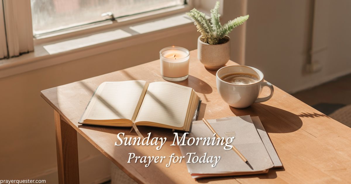Sunday Morning Prayer For Today