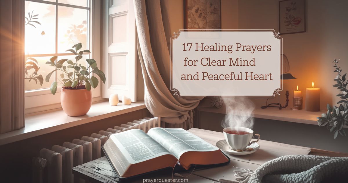 17 Healing Prayer for Clear Mind and Peaceful Heart