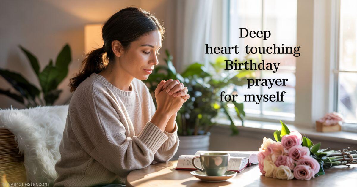 Deep Heart Touching Birthday Prayer for Myself