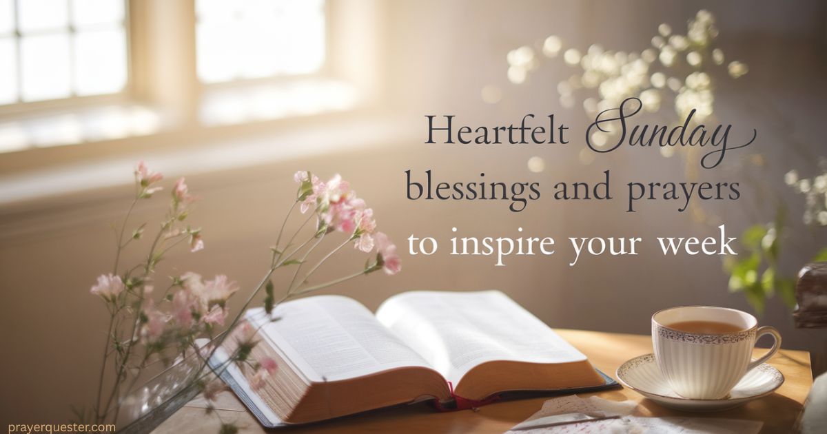 Heartfelt Sunday Blessings and Prayers to Inspire Your Week
