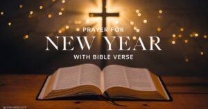 Prayer For New Year With Bible Verse